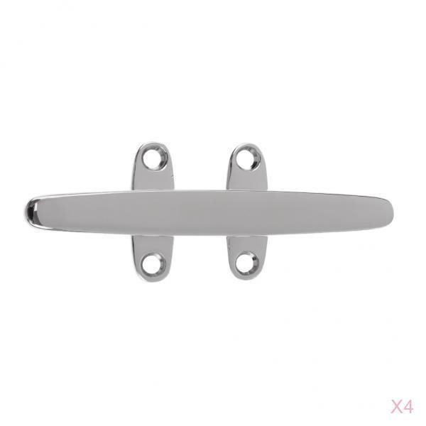 4 Piezas 316 De Acero Inoxidable Para Trabajo , Base Hueca, Base Para Muelle, , 8 Pulgadas (200 Mm) - Hardware De Plataforma De Grado Marin Baoblaze Bolardo de cuerda de cala para barco