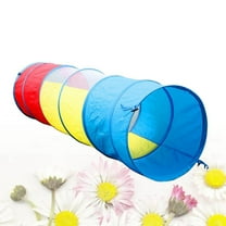 MLINS  180 X48cm Rainbow Crawling Tunnel Play Tents for Kids