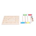 thumbnail image 4 of Desktop Suck Puzzle Toy, Interesting Patterns Bright Colors Endless Fun Wooden Animals Suck Puzzle Toy  For 36+ Months Old Kids For Home Play Animals Suck Puzzle Toy, 4 of 8
