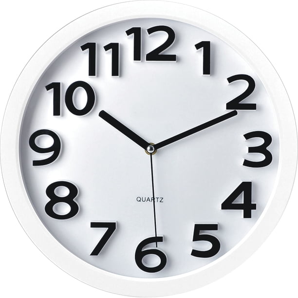 Victory Lighting 1440230 Wall Clock With Raised Numerals And