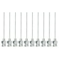thumbnail image 1 of Uxcell 10 Pcs Aguja de Dispensa de Punta Romo de 22G de 1.5 Pulgadas con Lure Lock para Recargar Tintas Líquidas y Adhesivos, 1 of 6