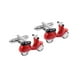 thumbnail image 2 of Gemelos de Motocicleta Jinwen de Novedad de Metal Regalo Divertido Rojo, 2 of 5