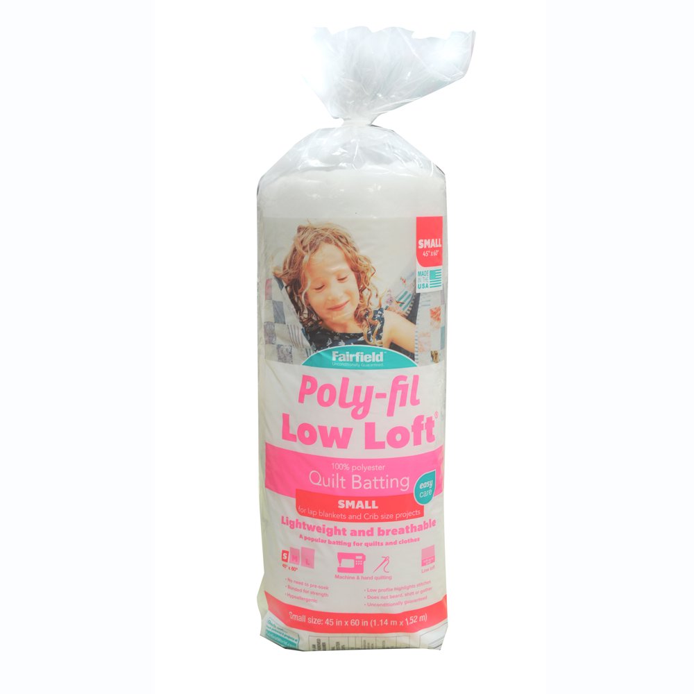 PolyFil® LowLoft® 100 Polyester Batting by Fairfield™, 45" x 60