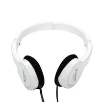 RKZDSR Foldable Headphones Wired Lightweight Stereo Bass Headphones with Volume Control for Kids 6 and Above Ideal for School and Daily Use(White)