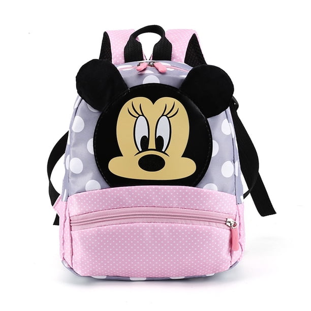 Mochila De Dibujos Animados Disney Anime Minnie Mickey Mouse Para Bebés Y Niños Juguetes Hermosos Para Jardín De Infantes
