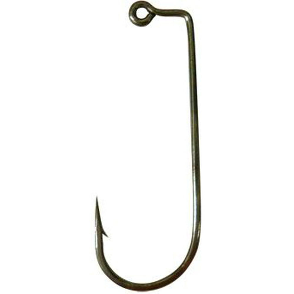 Gamakatsu 90° Round Bend Jig Fish Hooks 3/0 Hvy Wire 100pk Walmart