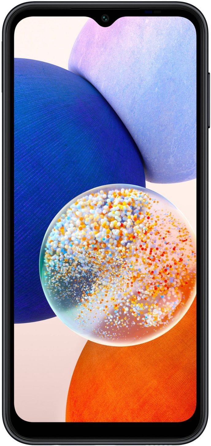 Pre-Owned Samsung TFSAS146VCPWP Galaxy A14 5G 64GB Smartphone, Black TracFone/StraightTalk