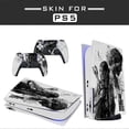 thumbnail image 1 of Adhesive Skin - Compatible for PS5 - Cover to customize the Console - Removable Vinyl Film - Matte Satin HD Quality (Disk,The last of us), 1 of 1
