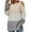 Khaki, variant on LYXSSBYX Women Fall Sweaters Dress for Women 2022 Hot Sale Clearance Women Casual Fashion Color Matching Pullover Long Sleeve Squard-Neck Sweater