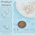 thumbnail image 3 of 30pcs Pearl Charms Freshwater Pearls Pendant Charms 3 Sizes Dangle Charm Pearl Jewelry Charm Pearls Bead Pendant with Jump Rings for DIY Earrings Necklaces Jewelry Making Crafts, 3 of 5