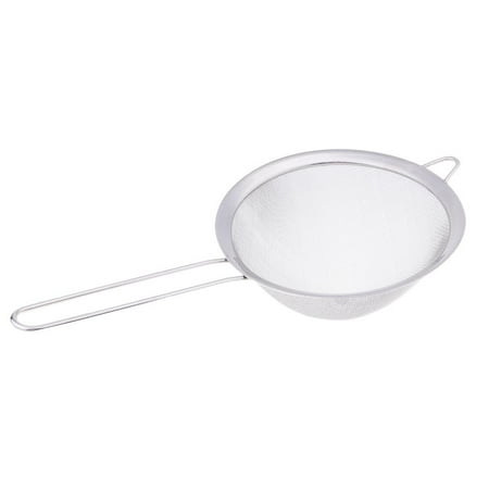 

Durable Stainless Steel Fine Double Mesh Oil Strainer Kitchen 18cm