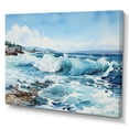 thumbnail image 2 of Designart "Dreamscape Of Oceans Infinity I" Minimalism Wall Art Prints, 2 of 7