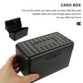thumbnail image 3 of BALAHAPY 2Ud Caja Para Tarjetas De Portátil De Material PP Con Resistente Para Oficina, 3 of 8