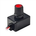 thumbnail image 5 of 2X Interruptor Regulador Intensidad Universal 12-24 V, Regulador Intensidad Luz Bajo Voltaje para Luces LED Interiores Vehículos Recreativos, Tiras Luces Techo Camiones, 5 of 5