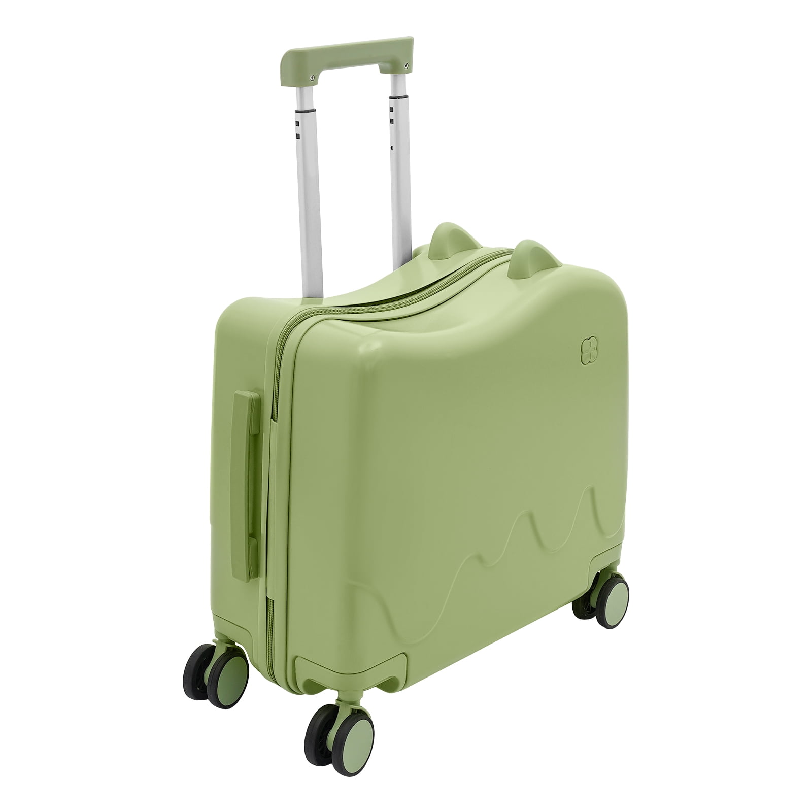18inch,20inch Ride-On Kids Suitcase,Rolling Luggage with Spinner Wheels Carry Trolley Luggage with Password Lock Children's Ride On Trolley Airplane Luggage