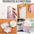 thumbnail image 7 of Coolnut 1 Pack Pastel Butterflies Kitchen Towels Highly Absorbent, Super Soft Dishcloths 18 x 28 Inches Reusable Quick Drying Tea Towels Set for Home,Kitchen Decor Wash cloth, 7 of 7