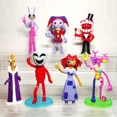 thumbnail image 4 of 6/10/12PCS The Amazing Digital Circus Figure Action PVC Model High-quality Toy Desk Decor Collection Children‘s Birthday Gifts wangyu, 4 of 7