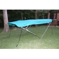 thumbnail image 6 of New TEAL Vortex Pontoon / Deck Boat 4 Bow Bimini Top 8' Long, 97-103" Wide, 54" High, Complete Kit, Frame, Canopy, and Hardware (FAST SHIPPING - 1 TO 4 BUSINESS DAY DELIVERY), 6 of 7