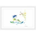 thumbnail image 2 of Marmont Hill "Girl and Turtle" by Maya Gur Framed Painting Print, 2 of 4