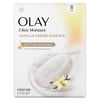 Olay Ultra Moisture Vanilla Creme Essence Beauty Bar with Vitamin B3 and Moisturizers, 4/8ct/ 3.75oz