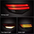 thumbnail image 3 of MZORANGE Left Driver Tail Light For Nissan Sentra 2020-23 Brake Outer Rear Stop Taillamp, 3 of 10
