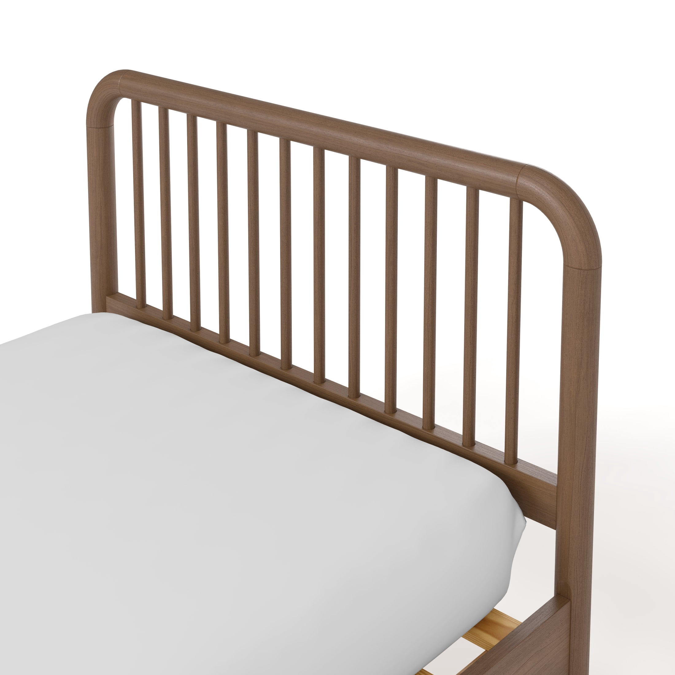 Storkcraft Porto Twin Bed, Hazelnut