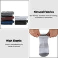 thumbnail image 2 of COOPLUS 30 Pairs Mens Socks Ankle Lightweight Socks Low Cut Athletic Thin Socks for Men, 2 of 8