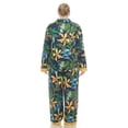thumbnail image 3 of White Mark Women's 2-PC Wildflower Print Pajama Set, 3 of 5