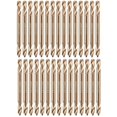 thumbnail image 1 of 30 brocas de cobalto de 1/8 pulg. de doble extremo para acero endurecido, hierro fundido, madera, plástico y acero inoxidable., 1 of 5