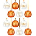 thumbnail image 2 of LHNFT Fall Tree Ornaments Set 12 PCS Small Pumpkin Ball Hanging Ornaments Orange White, for Thanksgiving, Halloween Tree Decor Fall Decorations for Home,1.97", 2 of 6