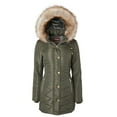 thumbnail image 1 of Women's Longer Length Plush Lined Puffer Coat, 1 of 7