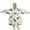 Light Beige Dinosaurs, variant on Wearable Oversized Blanket,Light Blue Dinosaur Landscape Pattern Wearable Blanket Hoodie for Adults,Cozy Hooded Blankets with Super Pockets,Super Warm Fuzzy Pullover for Women & Men