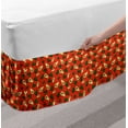 thumbnail image 2 of Avocado Bed Skirt, Fresh Summer Food Theme as Half Piece of Multiple Avocado Warm Backdrop, Elastic Bedskirt Dust Ruffle Wrap Around for Bedding Decor, 4 Sizes, Multicolor, by Ambesonne, 2 of 2