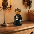 thumbnail image 4 of Decoraciones de Halloween, adornos de Halloween, regalos de Halloween Calabaza de cristal con forma de cabeza de calabaza de Halloween Calabaza de cristal con forma de cabeza de calabaza de Halloween, 4 of 5