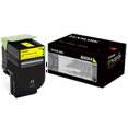 thumbnail image 1 of Cartouche de Toner Laser Jaune Lexmark 80C1SY0 Neuve Originale, 1 of 1