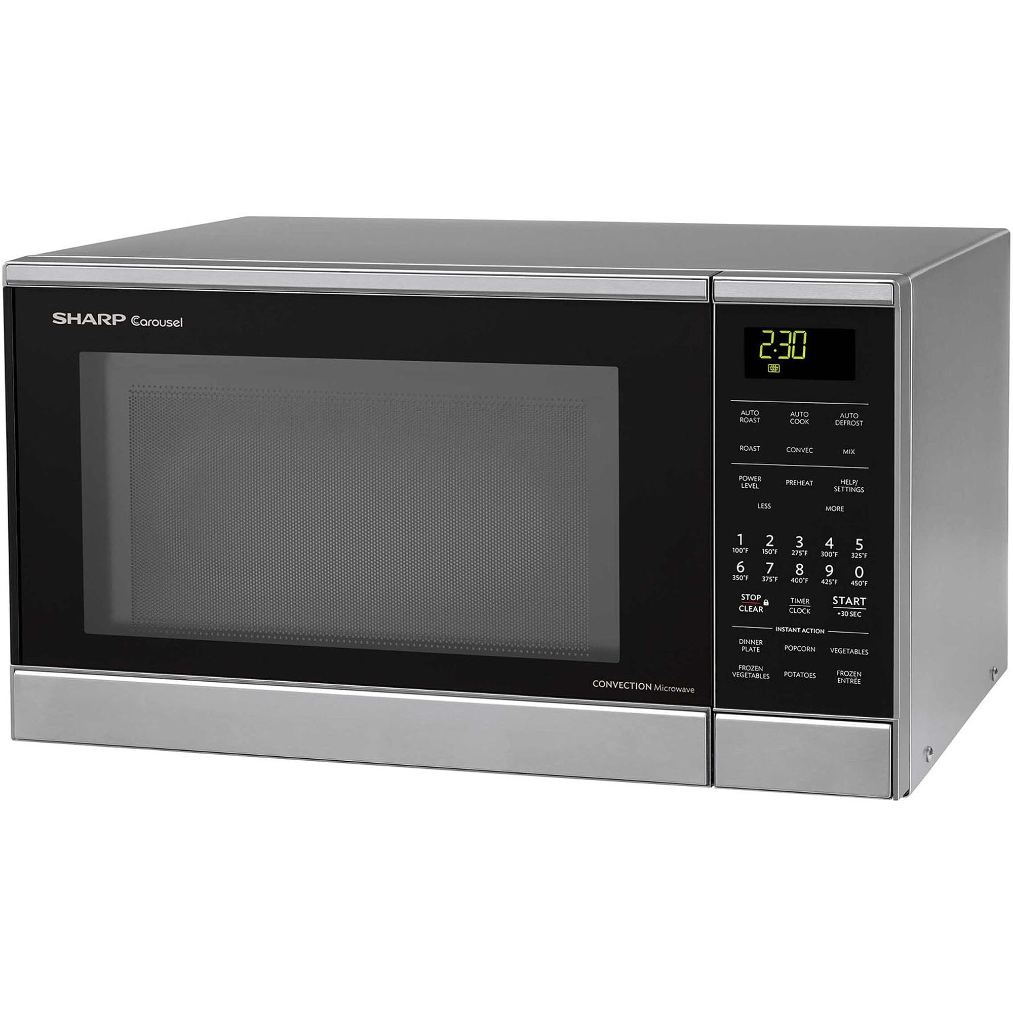 ...1.1-cu ft Microwave, Pearl Silver 1000w Programmable Microwave Oven Silv...