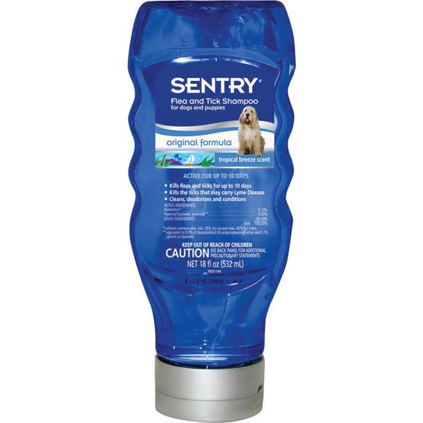 Sergeants pet care prod flea & tick dog shampoo tropical breeze, 10oz bottle