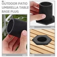 thumbnail image 4 of 2Pcs Patio Table Umbrella Hole Plug Silicone Wedge Plug for Umbrella, 4 of 9