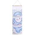 thumbnail image 1 of Bolsa de almacenamiento para colgar en la pared, 3 bolsillos, organizador de algodón para carteras pequeñas Astronauta, 1 of 7