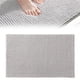 thumbnail image 2 of Moyic Alfombrillas absorbentes pequeñas antideslizantes gruesas y suaves de chenilla para el suelo del baño del Hotel, alfombrillas absorbentes Juegos de accesorios de baño Gris S Moyic HA027661-01, 2 of 6