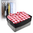 thumbnail image 2 of Pratique Panier de Rangement Commode Panier de Rangement en Tissu pour la Maison de Chambre à Coucher de Salon, 2 of 8