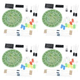 thumbnail image 1 of Kit LED Giratoria Con Control Voz Colorido CD4017 para Laboratorio Estudiantes, 1 of 5