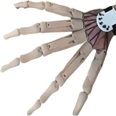 

Halloween Articulated 3D Printed Articulated Realistic Halloween Skull Bracelet