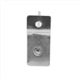 thumbnail image 4 of 125 x Single Hook Pin Shop Display Fitting Hanger 100mm,125 x Slatwall Hooks,Silver, 4 of 8