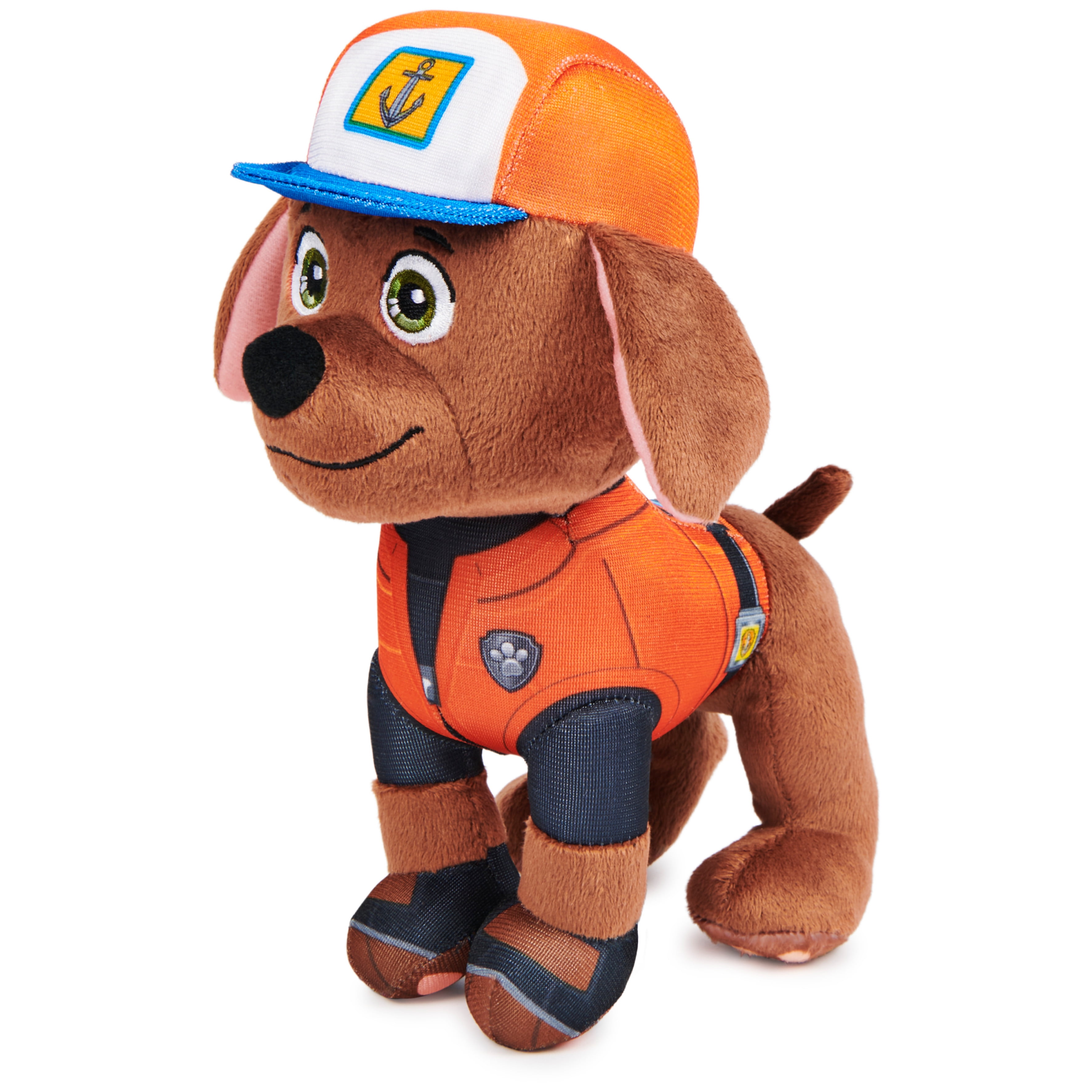 PAW Patrol, Big Truck Pup Zuma, Stuffed Animal, 8inch Plush Kids Toys