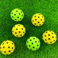 thumbnail image 6 of PU Foam Pickleball Balls: Noiseless, Sturdy for Indoor and Outdoor Play, Suitable for Professionals and Novices, 6 of 8