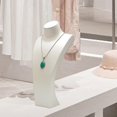 thumbnail image 6 of Necklace Display Stand Jewelry Organizer PU Leather Elegant Holder for Women Home Shop Store, 6 of 9