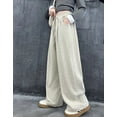 thumbnail image 7 of Gyexs Baggy Jeans for Teens Size 6-7 Parachute Baggy Joggers Pants Waterproof Cargo Trousers Lightweight Jogger Sweatpants Kids Clothes Z04-Beige 6-7 Years, 7 of 7