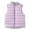 Purple, variant on Ruyang Girls Puffer Vest Fall Winter Warm Sleeveless Quilted Jackets Zip Up Mock Neck Lightweight Soft Thermal Waistcoat