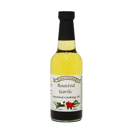 Lesley Elizabeth, Roasted Garlic Oil, Seasoned Cooking Oil, 10 fl (Best Oil For Grilling)